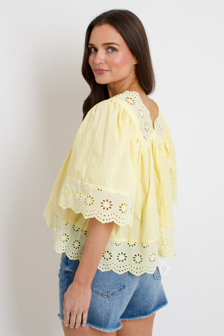 Cora Eyelet Top