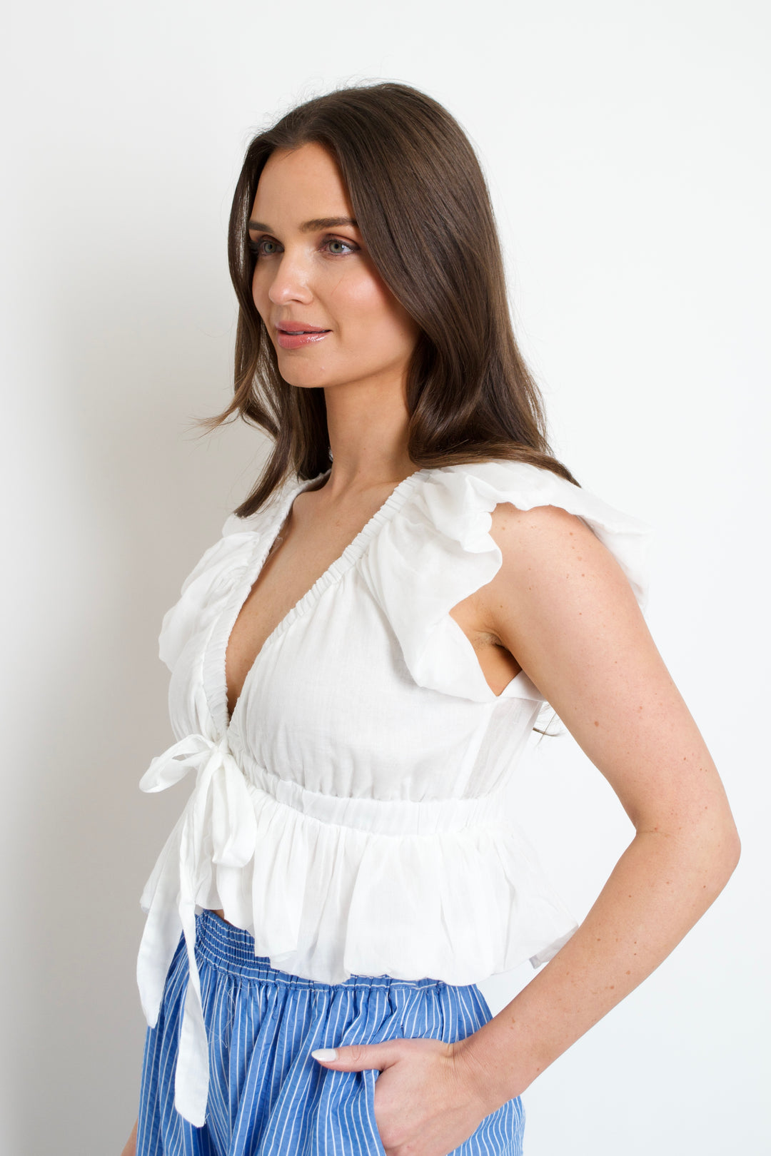 Daisy Ruffle Top