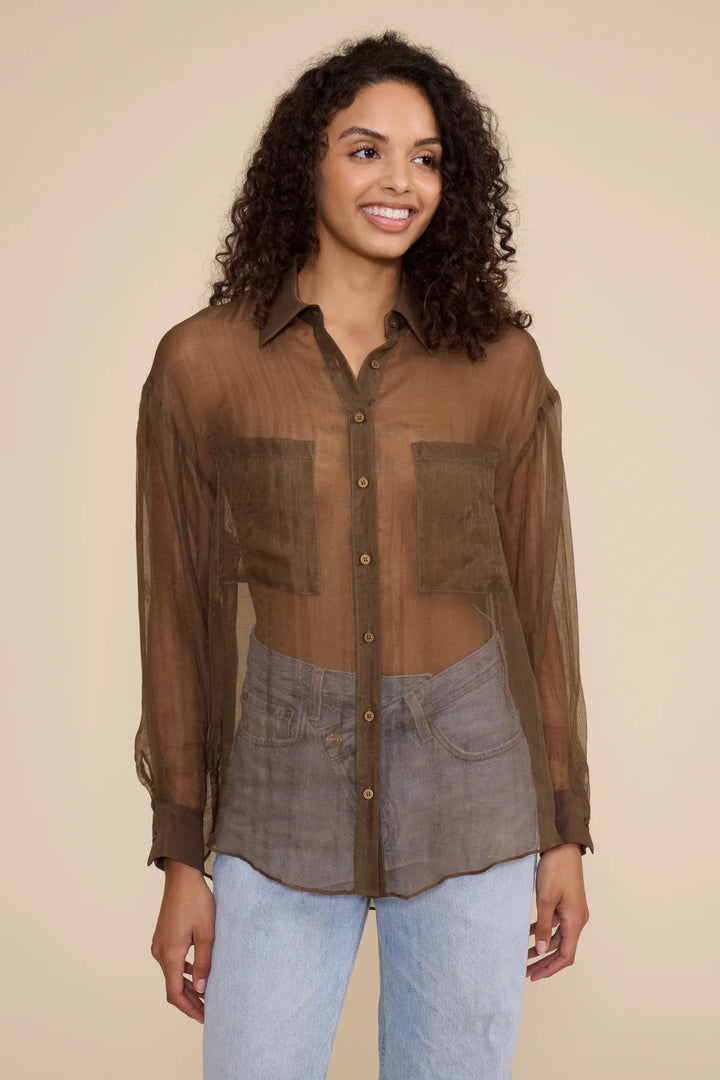 Carlen Sheer Cargo Top