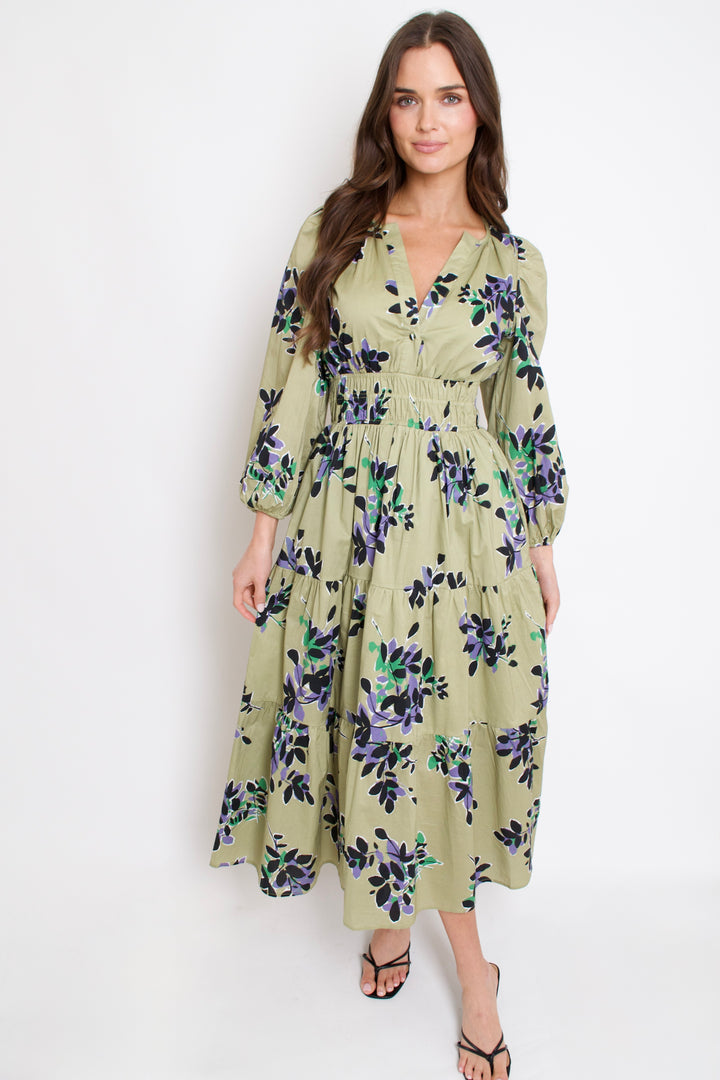 Verdant Leaves Dress