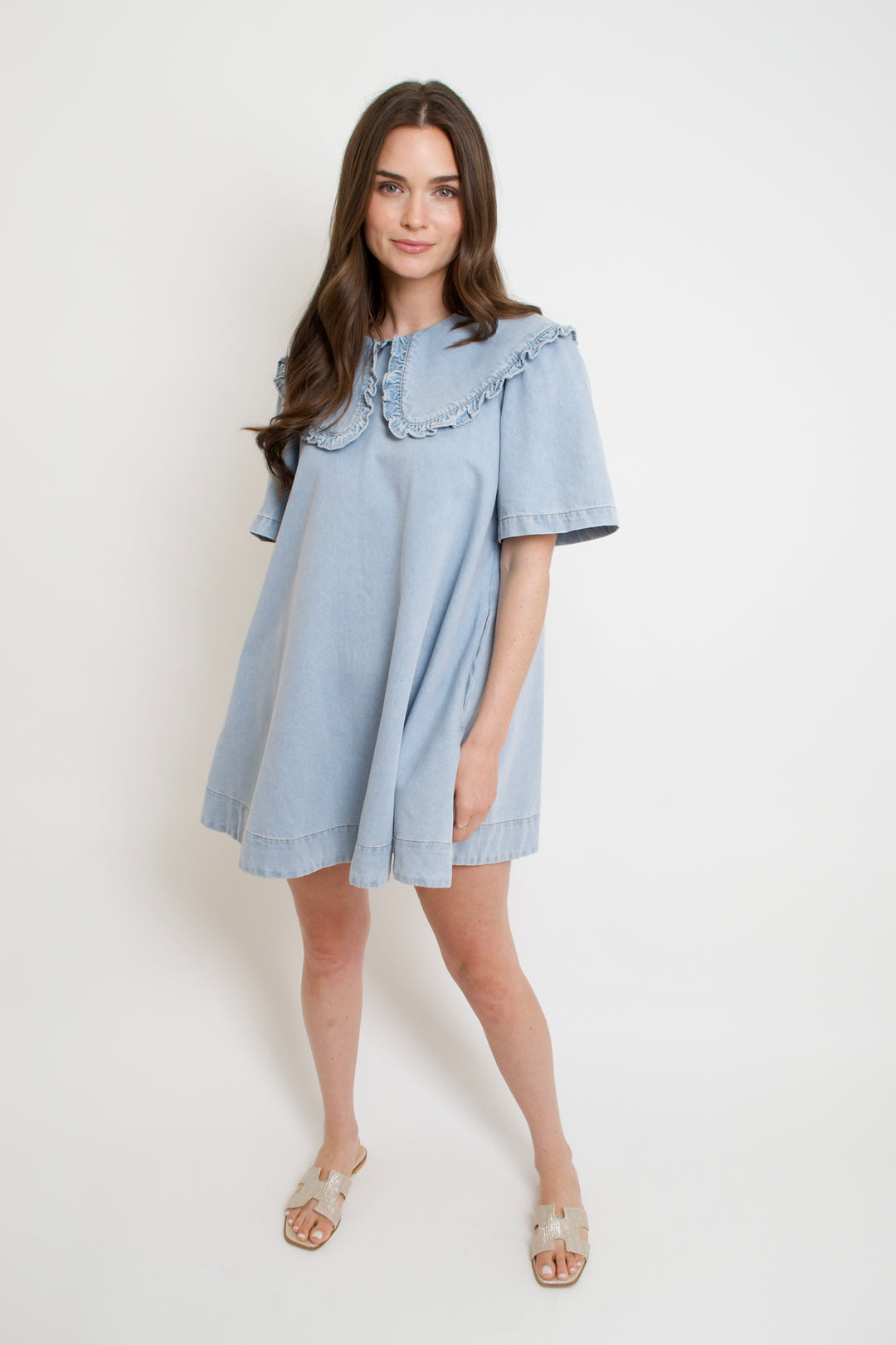 Wendy Darling Denim Mini Dress