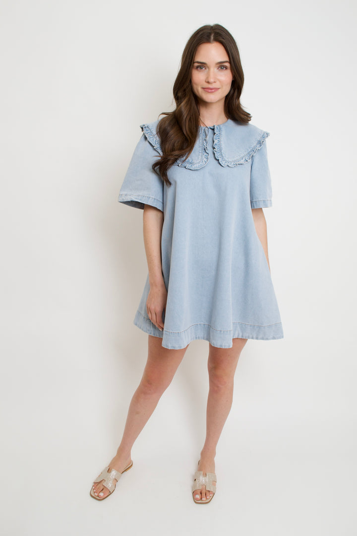 Wendy Darling Denim Mini Dress