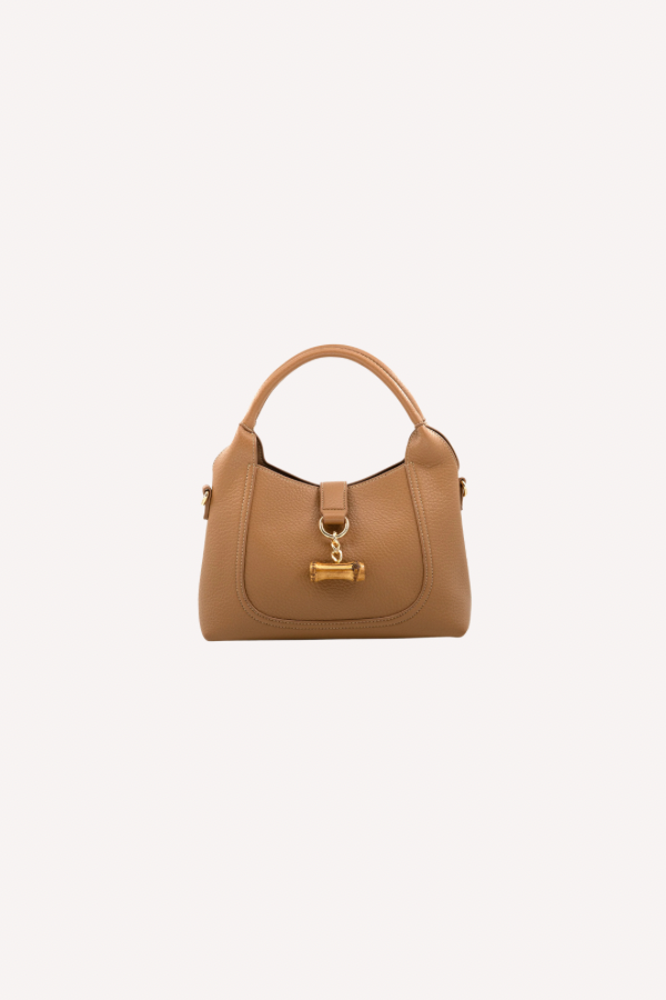 Mini Milan Toggle Bag // camel