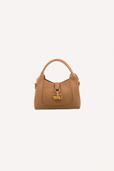 Mini Milan Toggle Bag // camel
