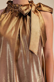 Golden Bow Dress