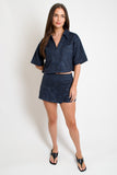 Aegean Wild Crop Shirt