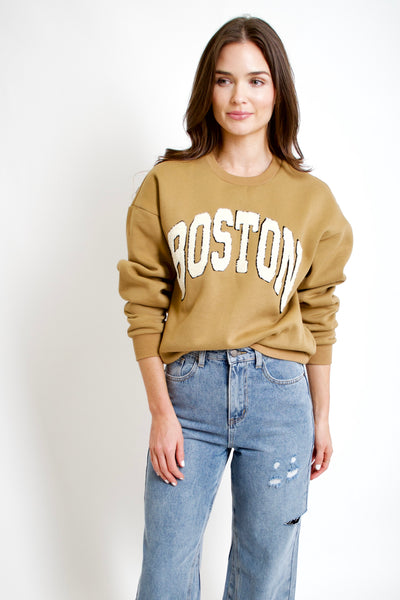 Boucle Boston Pullover