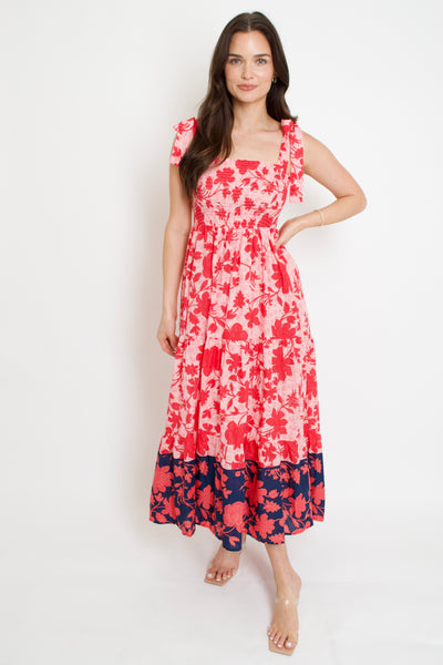 Shirley Floral Midi Dress