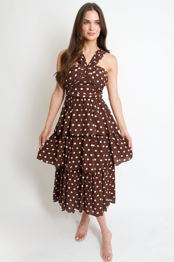 Chestnut Moon Maxi Dress