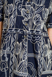 Selene Stitch Shirt Dress