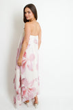 Laelia Orchid Pleaded Midi Dress