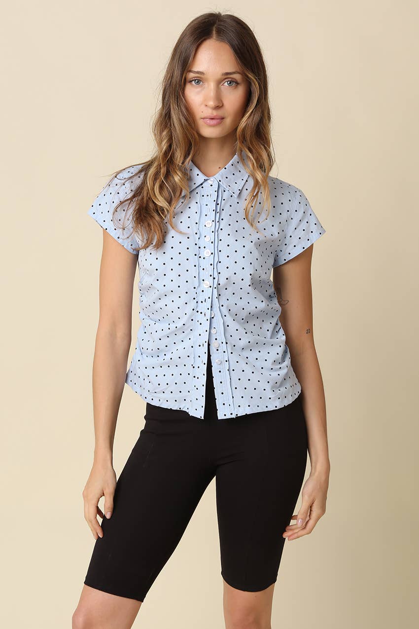Lena Polka Dot Top