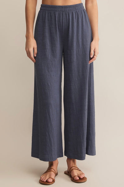 Scout Textured Slub Pant // worn blue