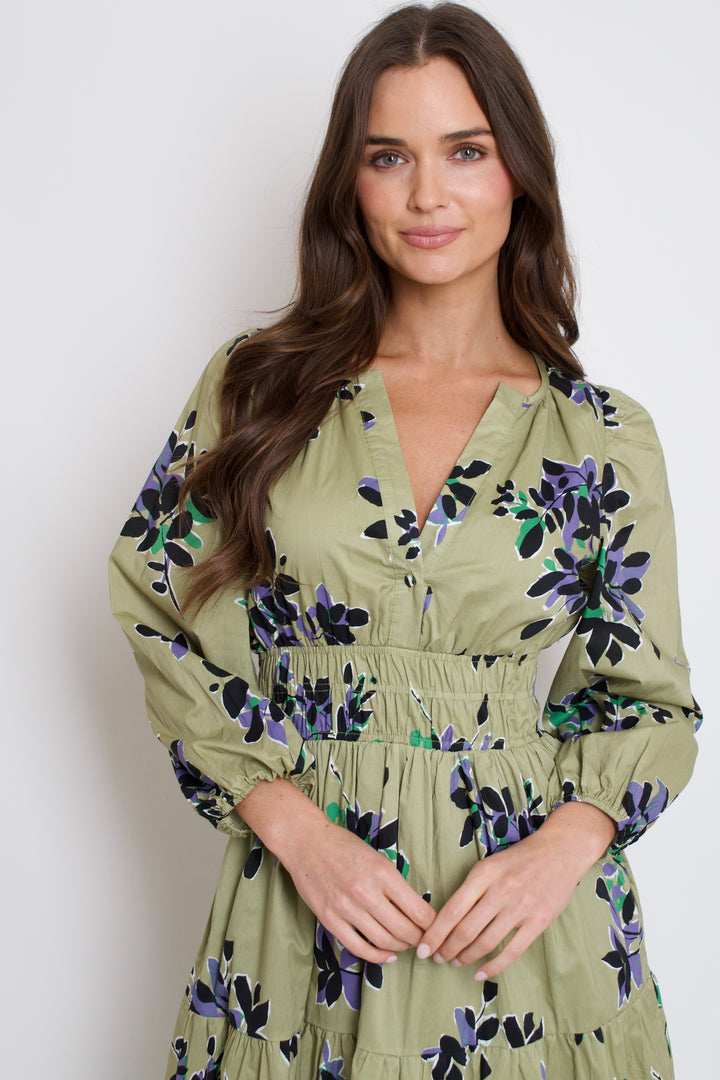Verdant Leaves Dress