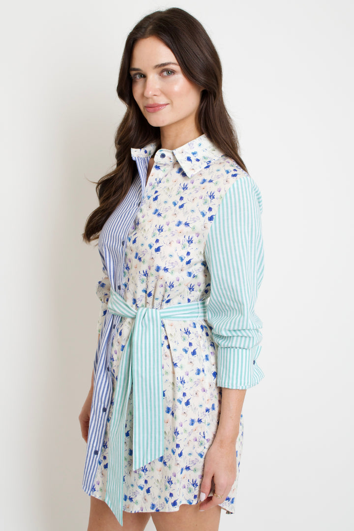 Symphony Mix Shirt Dress