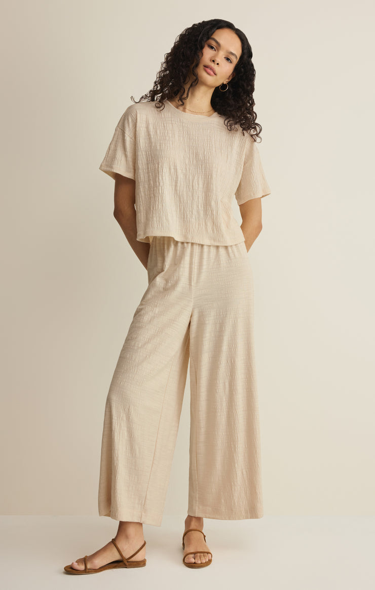Sway Textured Tee // whisper white