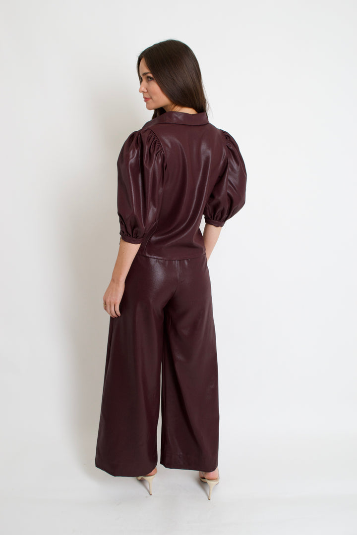 Mia Coated Pants