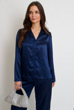 Thea Embellished Satin Top