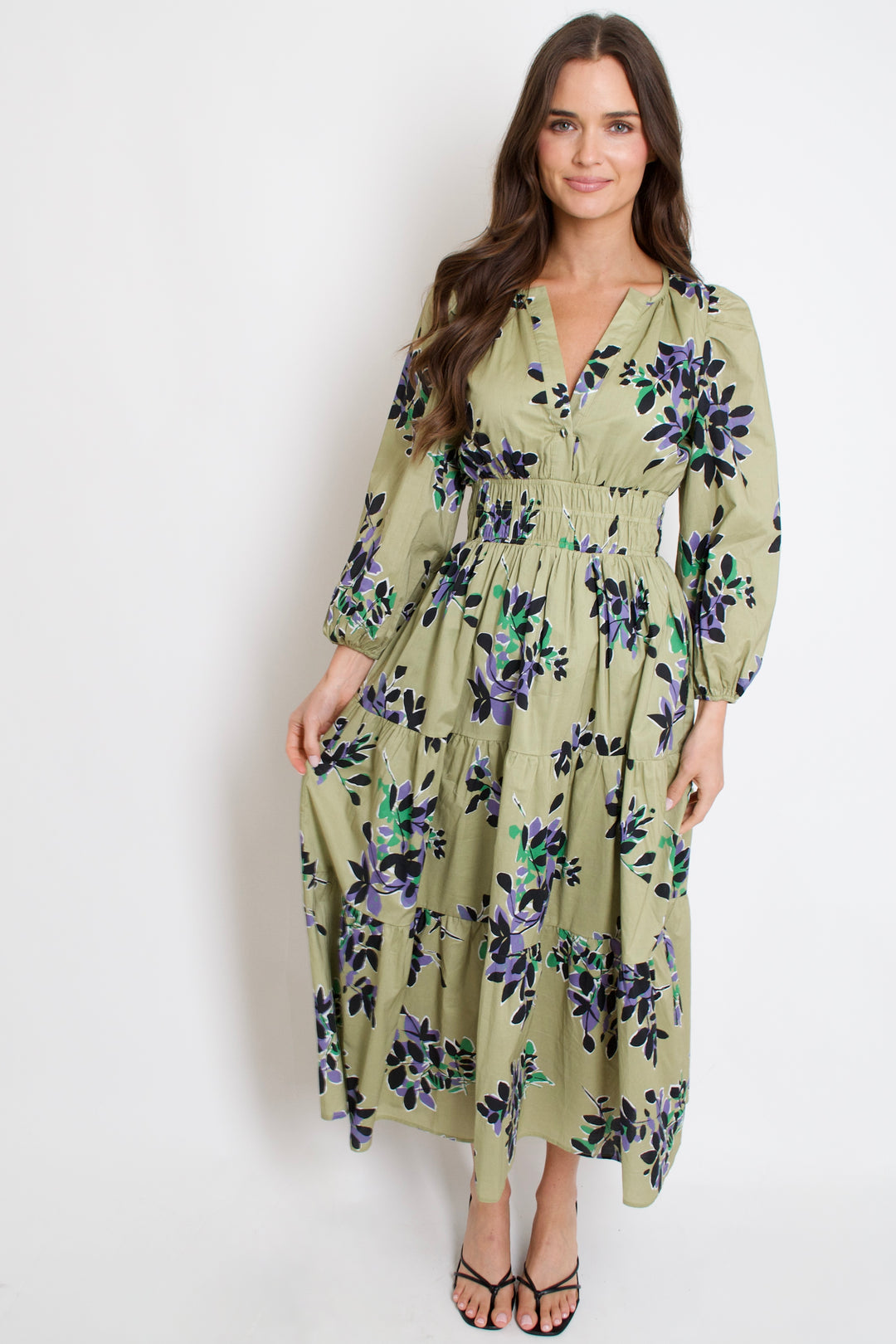 Verdant Leaves Dress