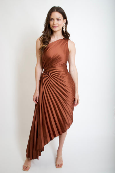 Giselle Pleated Midi