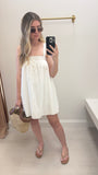 Lace Swing Mini Dress