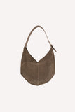 Crochet Hobo Bag // chocolate