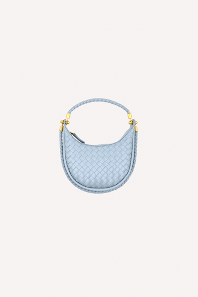 Mini Monaco Woven Bag // cloud