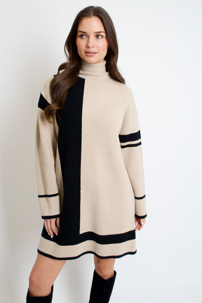 Colorblock City Dress