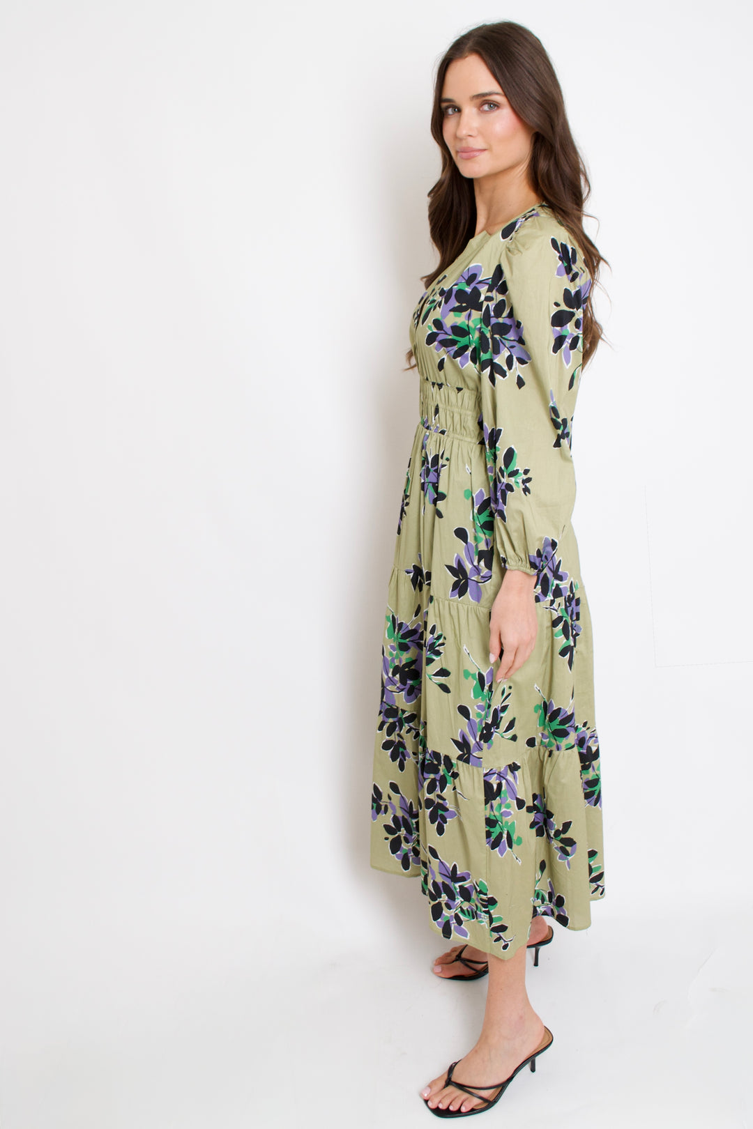 Verdant Leaves Dress