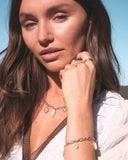 Icon Charm Bracelet in Gold Neutral Mix