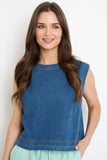Sloane Denim Tank // denim
