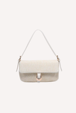 Gloria Straw Crossbody // ivory