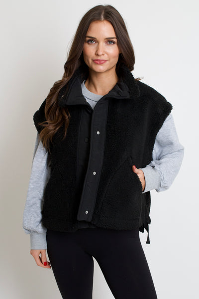 Sherpa Oversized Vest