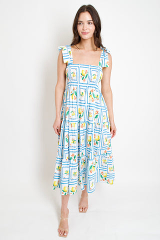 Lemonade Bliss Midi Dress