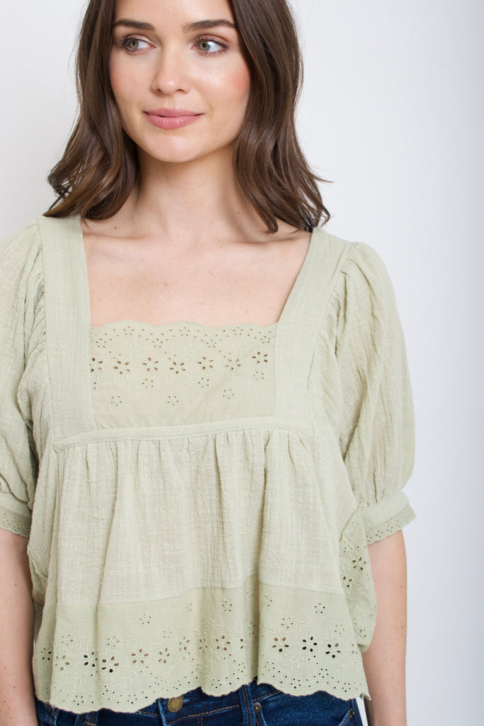 Maisie Linen Top