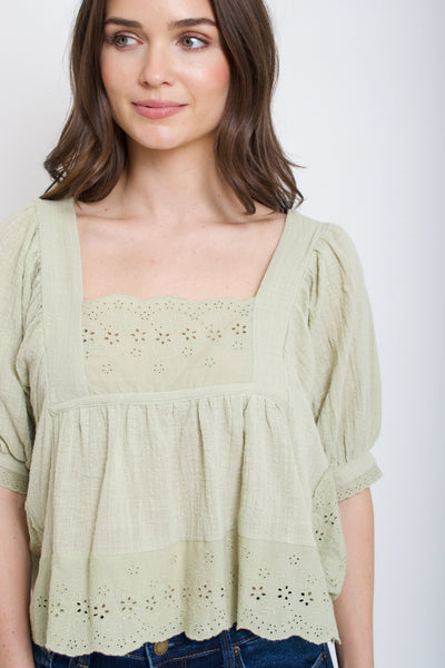 Maisie Linen Top