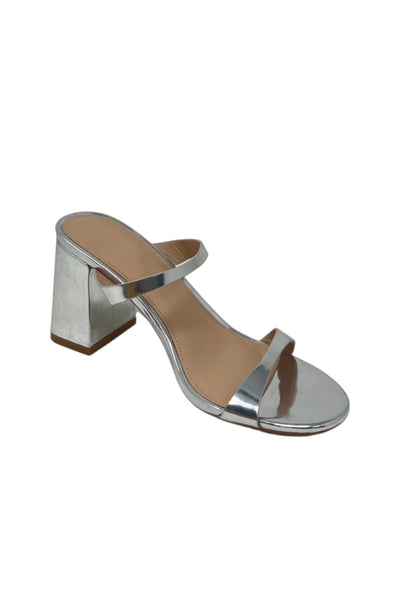 Tay Chrome Heel // size 6
