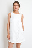 Scallop Charm Mini Dress