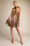 Golden Bow Dress