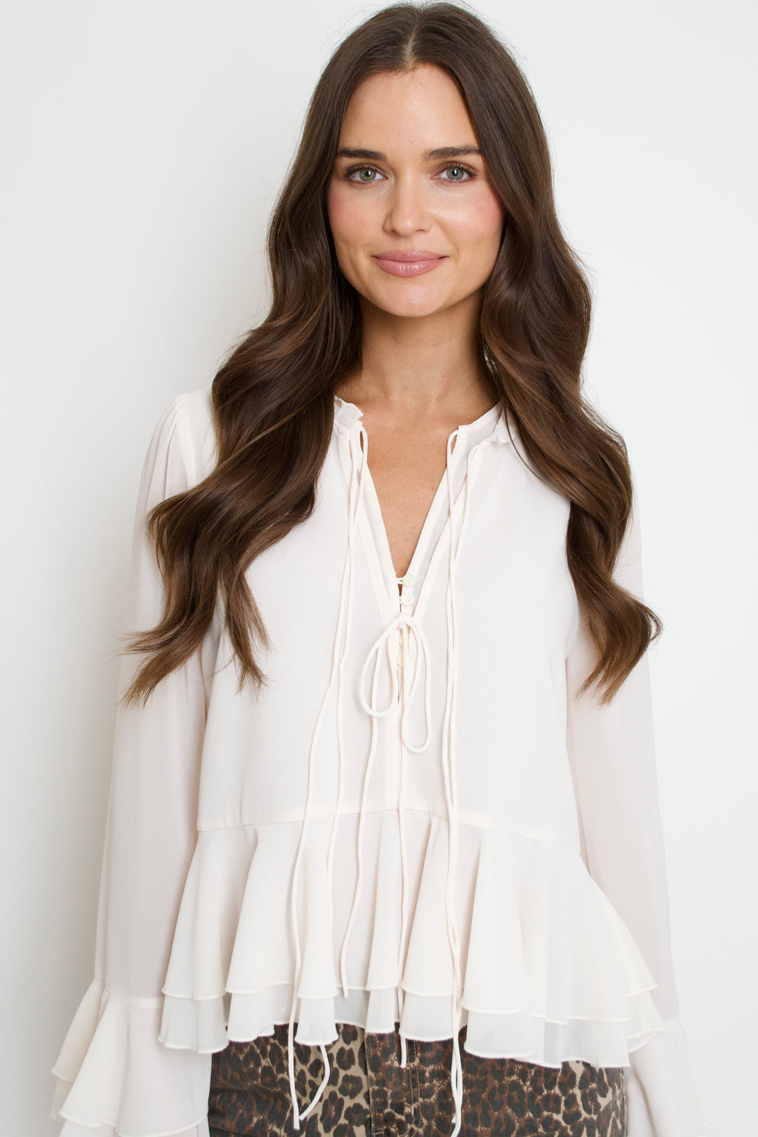 Donna Ruffle Top