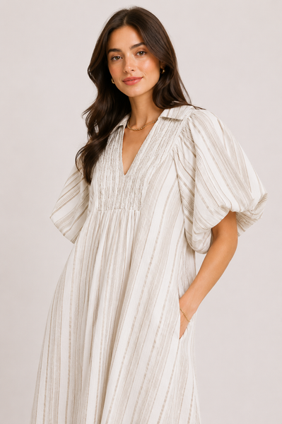 Khaki Coast Midi