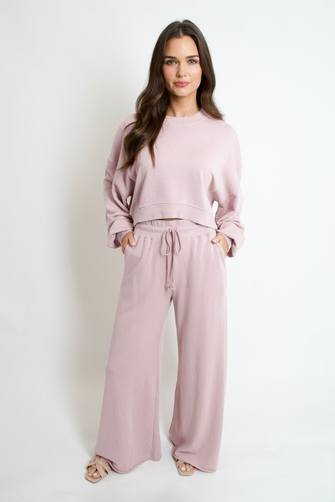 Mayzie Pant Set // pink
