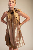 Golden Bow Dress