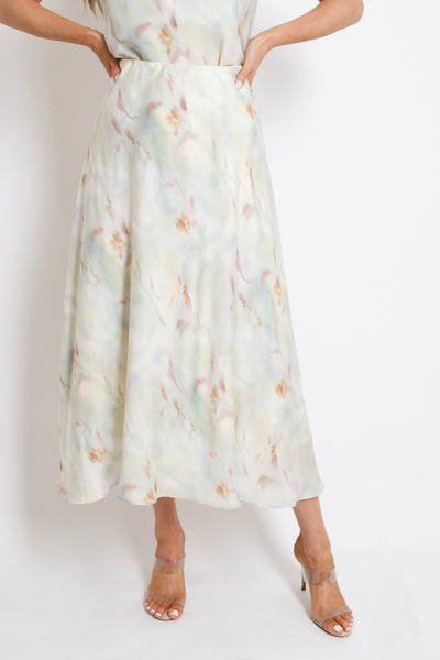 Barbara Satin Skirt