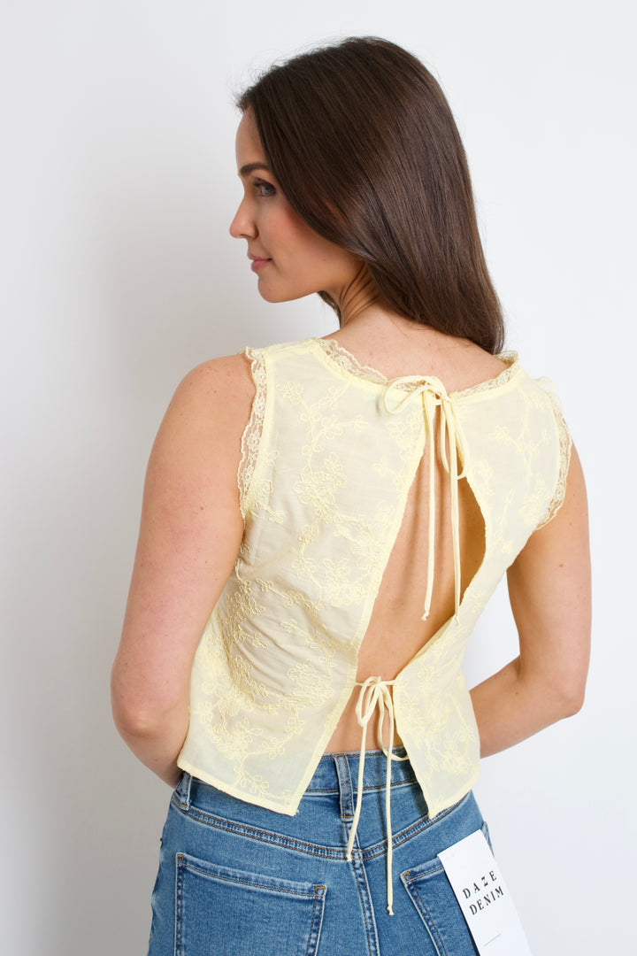 Lace Charm Top // 2 colors