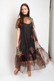 Odelia Floral Organza Dress