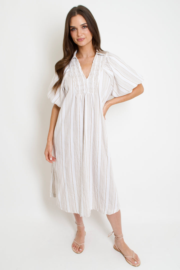 Khaki Coast Midi