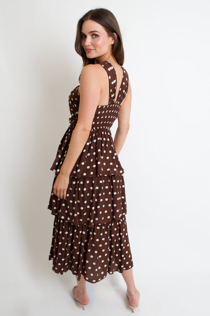 Chestnut Moon Maxi Dress