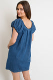 Sasha Denim Babydoll Dress