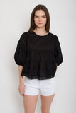Millie Tiered Top // 2 colors